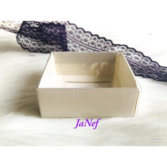 8x8x3 Asetat Kapaklı Kutu-50 Adet