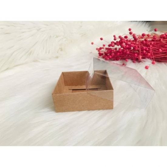 8x8x3 Asetat Kapaklı Kutu-50 Adet