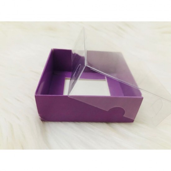 8x8x3 Asetat Kapaklı Kutu-50 Adet