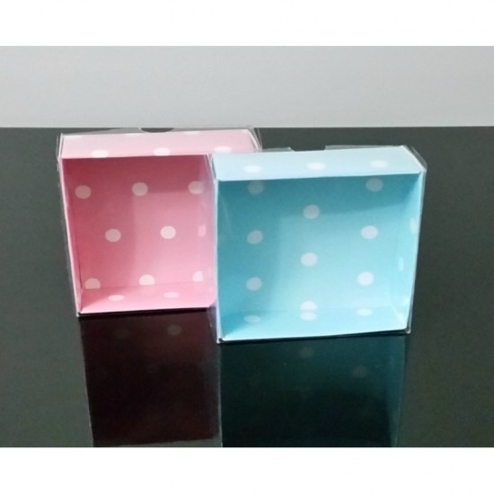 8x8x3 Asetat Kapaklı Kutu-50 Adet