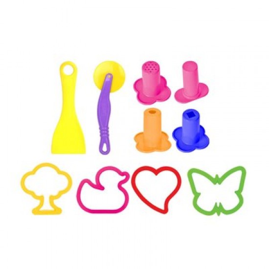 Lets L-8417 Oyun Hamuru Kalıpları 10 Parça