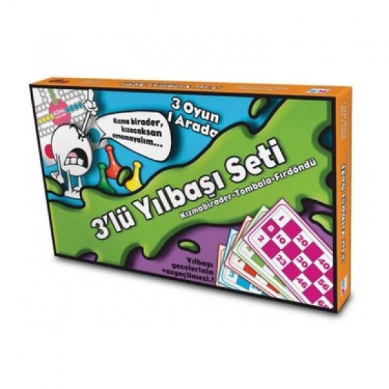 Ks Games 3 Lü Yılbaşı Seti ybs oyck Tyf T220 KSGM