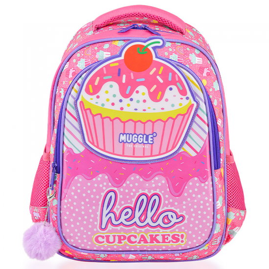 Muggle İlkOkul Çantası Mu-7051 Cup Cake Pembe
