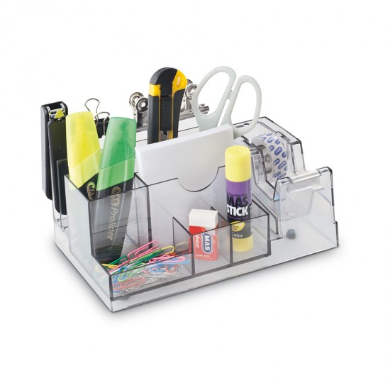 Mas 815 Çok Amaçlı Kalemlik Şeffaf  Organizer