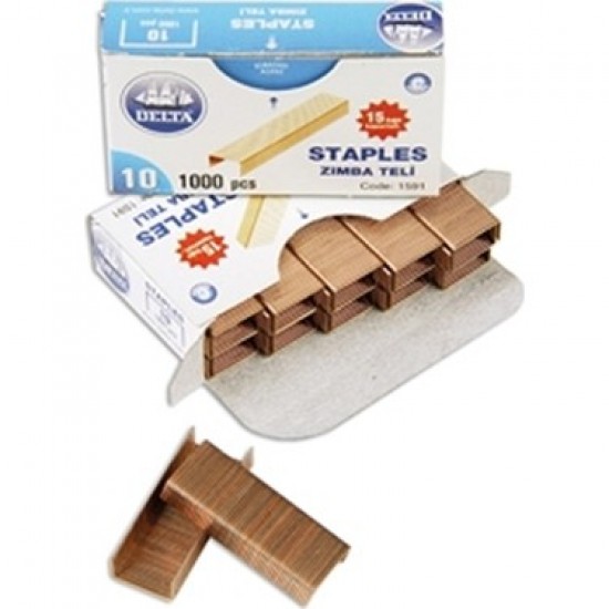 Delta Zımba Teli No:10 1000'Li Sarı 1622 10'LU