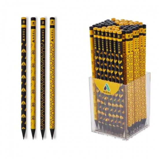 Adel Blackline Arı 2B Kurşun Kalem