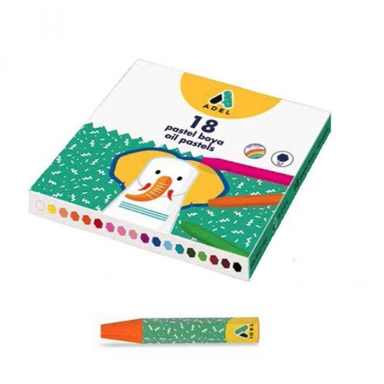 Adel Pastel Boya Çantalı 18'Li 4281818001000