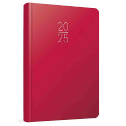 Gıpta 2026 14*20 Ekonomik Cilt Bezli Ajanda Kırmızı 100-ECK