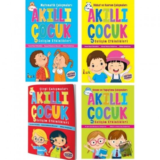 Akıllı Çocuk Gelişim Etkinlikleri Matematik Çalışmaları