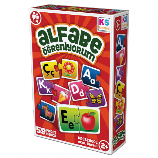 Ks Games Alfabe Öğreniyorum Ag.257 KSGM