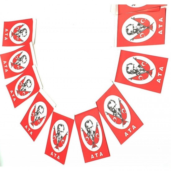 Eren İpli Ata Bayrak Küçük Boy