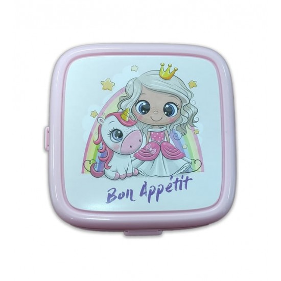 Rita Plastik 4 Bölmeli Beslenme Kutusu (13 cm x 9,5 cm)