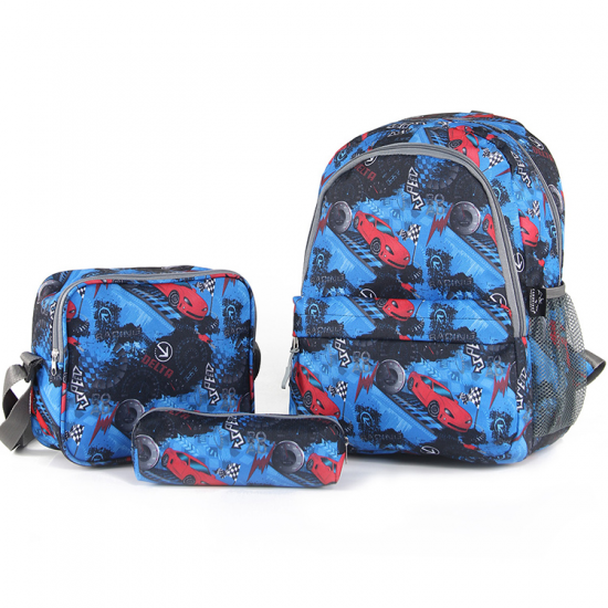 Cambridge Polo Club 3'lü Set İlkokul Çantası PLCAN2079.349 bntt