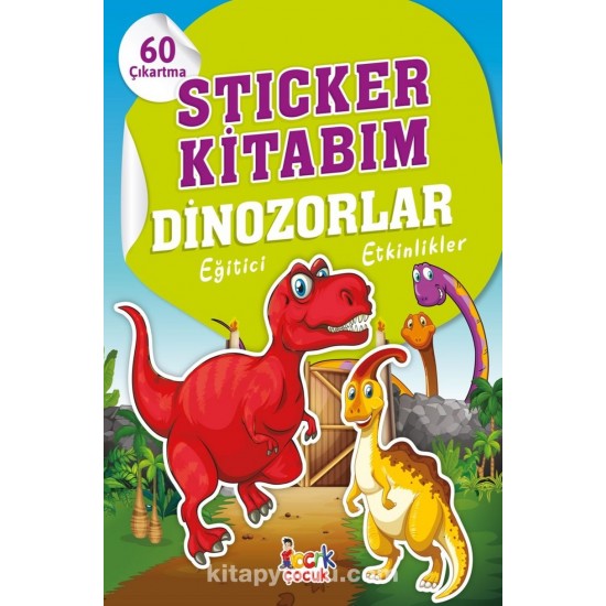 Dinozorlar Sticker Kitabım Bıcırık Yayınları