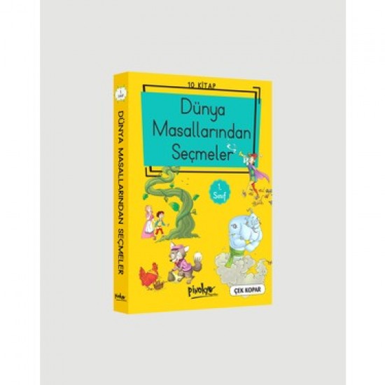 Dünya Masalların Seçmeler Düz Yazı 1.Sınıf Kitabı