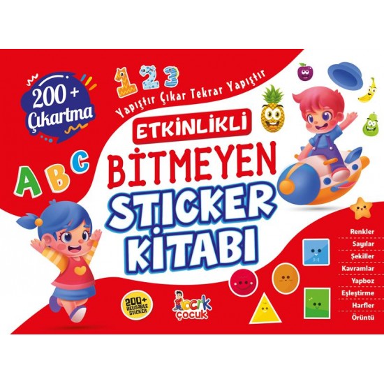 Etkinlikli Bitmeyen Stıcker Kitabı