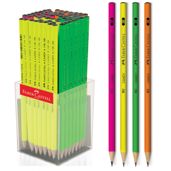 Faber Castell Kurşun Kalem Candy 2B 5244116802000