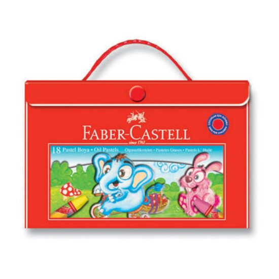 Faber Castell Pastel Boya Redline Çantalı 18'Li 5281125119000