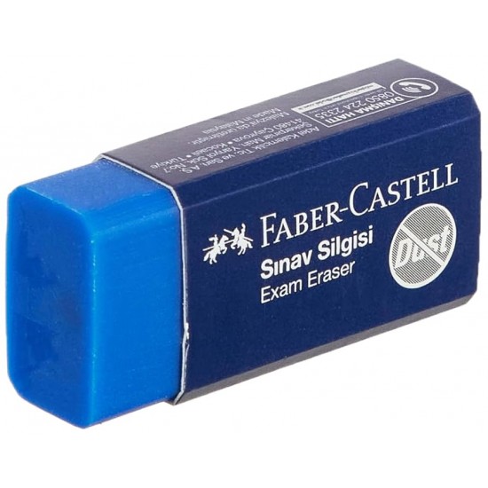 Faber Castell Sınav Silgisi Dust-free Mavi 1 Adet 