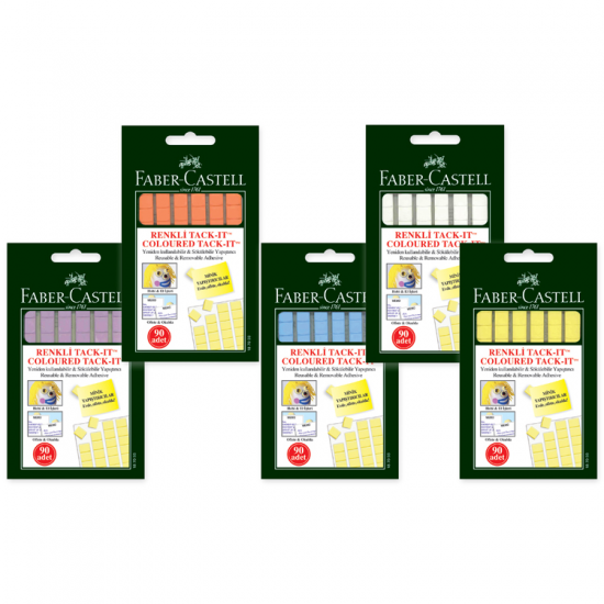 Faber Castell Tack-İt 50 Gr Hamur Yapıştırıcı 5130187093000
