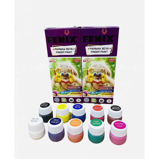 Fenix Parmak Boya 15ML 10 Renk