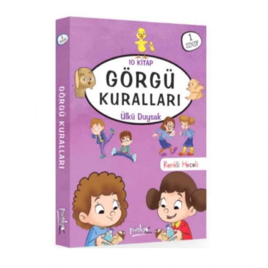 Görgü Kuralları 1.sınıf 10'lu Heceli