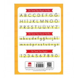 Ema 17*24 Kitap Dik Temel Harflerle Standart Güzel Yazı Defteri
