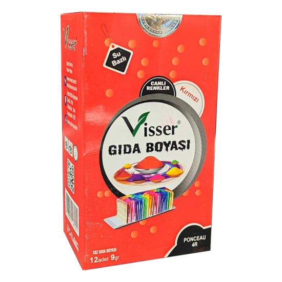Misyon Toz Gıda Boyası Msy-0124 Kırmızı