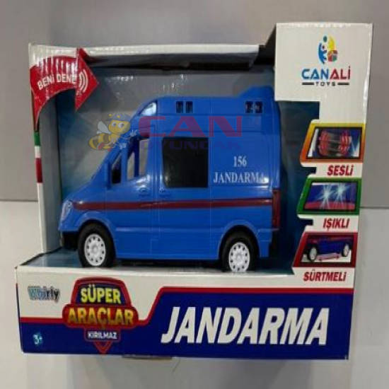  Işıklı Sesli Pilli Jandarma Ekip Arabası 