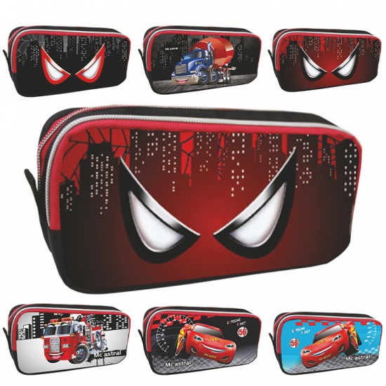 Yıldız Astral School İlkokul Çift Bölmeli Kalem Çantası