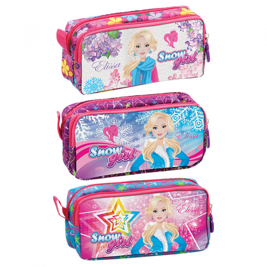 Mikro Kalem Çantası MB-3000 Kabartmalı Kız