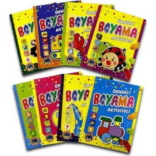 Karatay Yayınları Örnekli Boyama, Aktiviteli - 1 Kitap