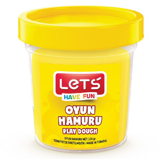 Lets L-8440-1 Oyun Hamuru Sarı 115 Gr
