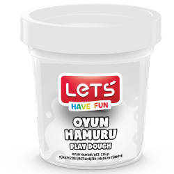 Lets L-8440-5 Oyun Hamuru Beyaz 115 Gr