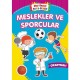 Meslekler ve Sporcular Okul Öncesi Boya Öğren Çıkartmalı
