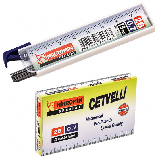 Mikro Min Uç M-750 0.7 Mm Cetvelli 75 Mm Cm07