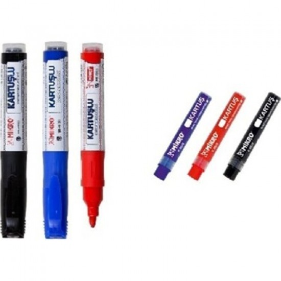 Mikro Tahta Kalemi Mr-6019 Kartuşlu Mavi