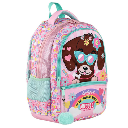 Muggle Mu-9008 Cute Dog Koleksiyonu İlkokul Çantası 