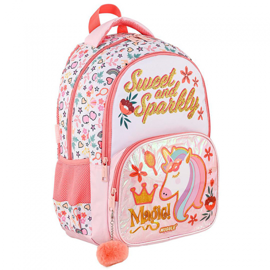 Muggle Mu-9046 Sweet And Sparkly Koleksiyonu İlkokul Çantası 