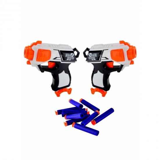 Prestij Oyuncak Nişancı 5 Dartlı Çift Fırlatıcı Beyaz