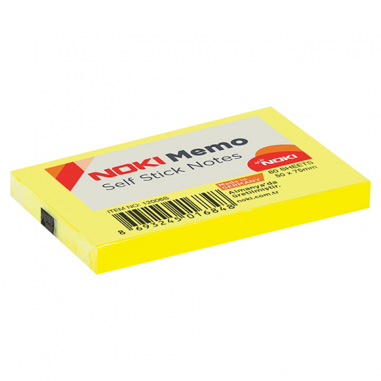 Noki Memo 50*75 Limon Sarı No:12006S