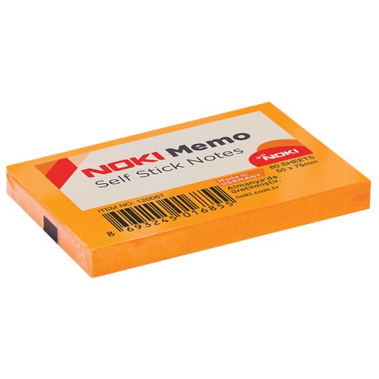 Noki Memo 50*75 Turuncu No:12006T