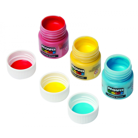 Nova Color Nc-137 Parmak Boyası 3 Renk