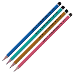 Fatih Köşeli Mercanlı Kurşun Kalem Pastel Renk