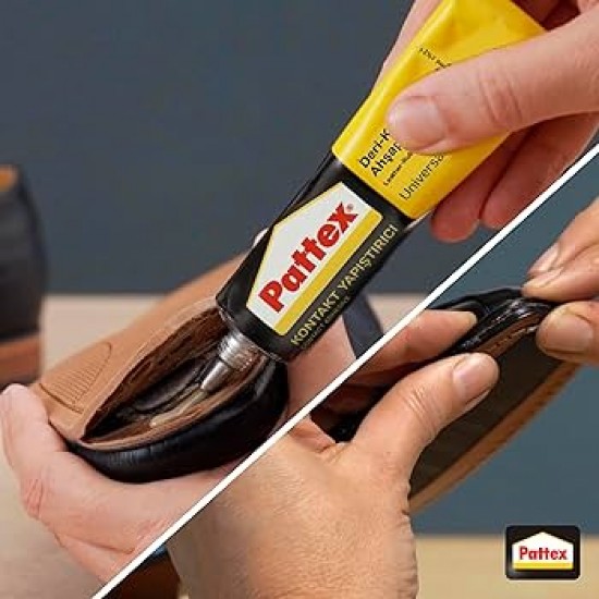 Pattex Deri Kauçuk Ahşap Yapıştırıcı 50g Tüp 2901467