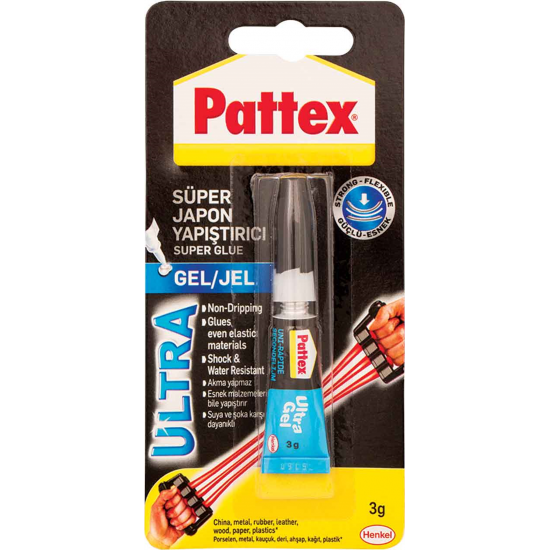 Pattex Ultragel Japon Yapıştırıcı 3 Gr. No:1505805