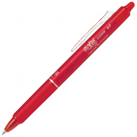 Pilot Q Frixion Clicker 0.7 Mm Kırmızı Kalem 