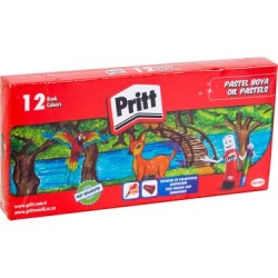 Pritt Pastel Boya 12'Li Karton Kutu No:1048061