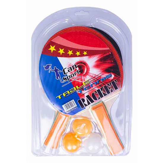 Can Sport İkili Raket 3 Top Blisterli Bsr-709