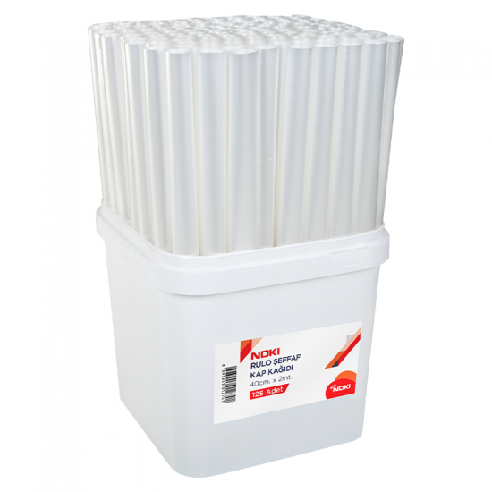 Noki 40Cmx1,5Mt Rulo Kaplık Şeffaf 